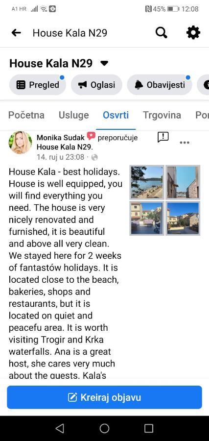 House Kala N29 Villa Jezera Bagian luar foto